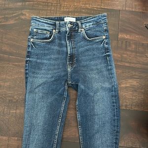 Zara dark skinny jeans